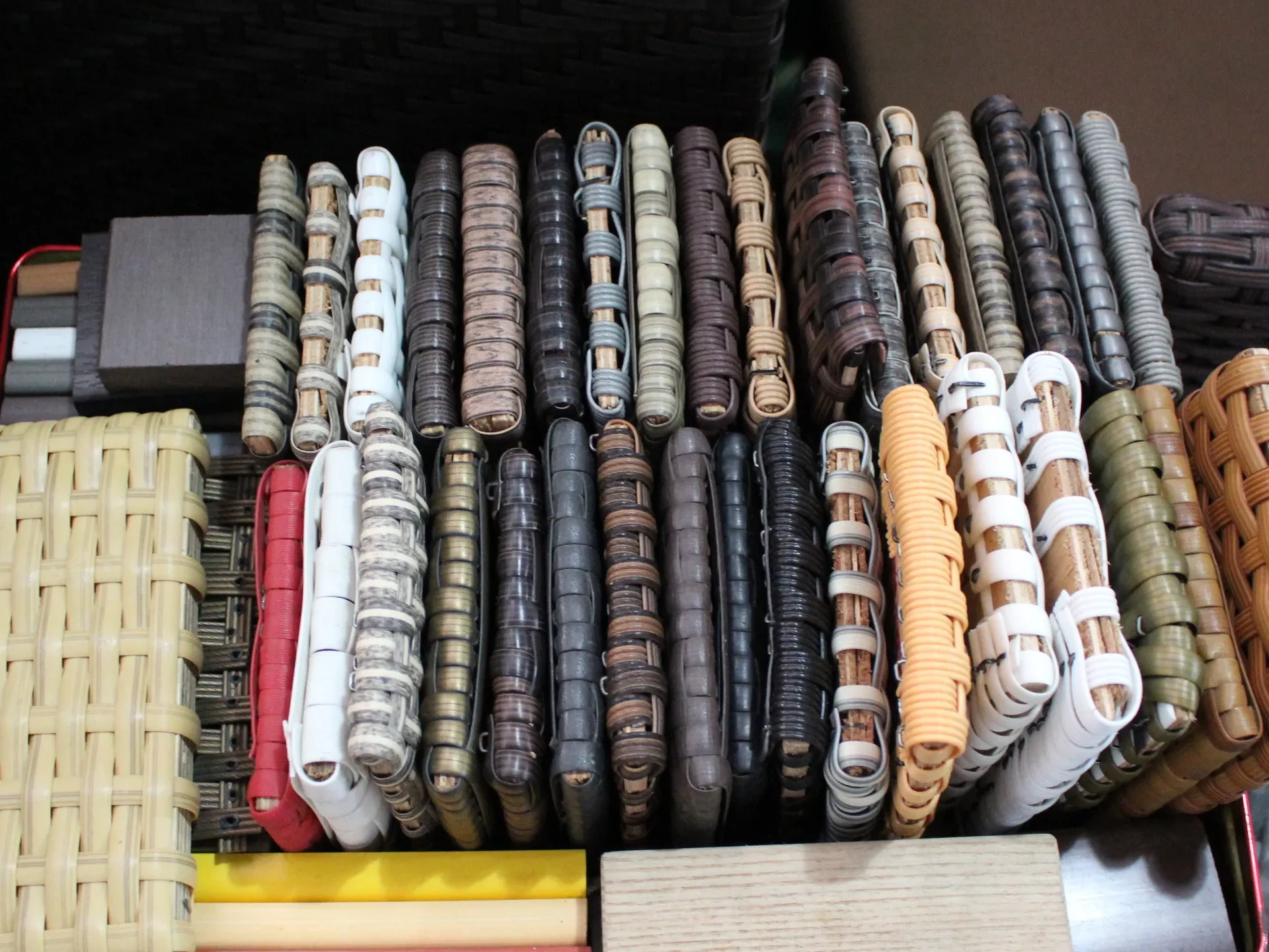 Custom rattan weaving / metal frames/cushion