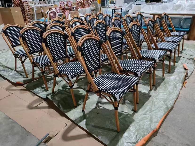 Quality control for outdoor dining furniture production